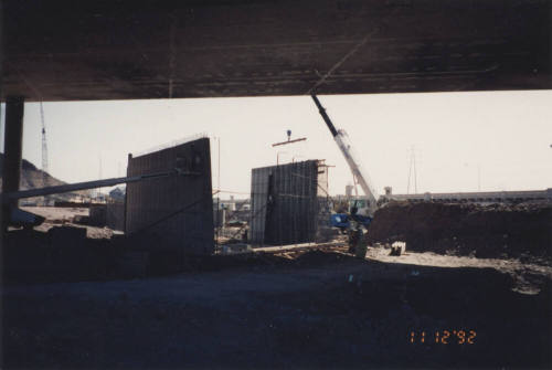 Retaining Walls Northeast-1 and Northwest-1