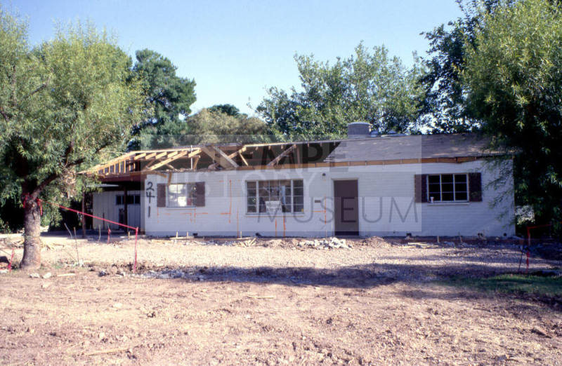 Residence under renovation, 241 E. 15th St.