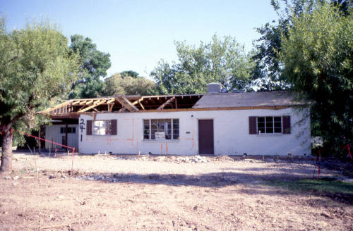 Residence under renovation, 241 E. 15th St.