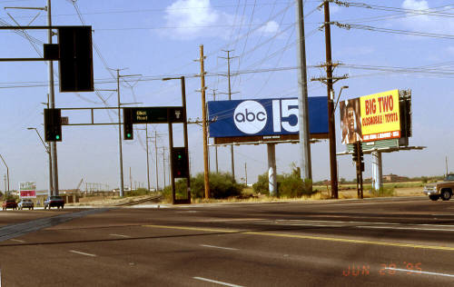 A Couple of Billboards Located Near Elliot Rd
