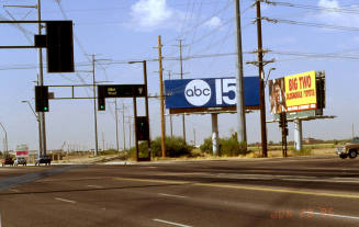 A Couple of Billboards Located Near Elliot Rd