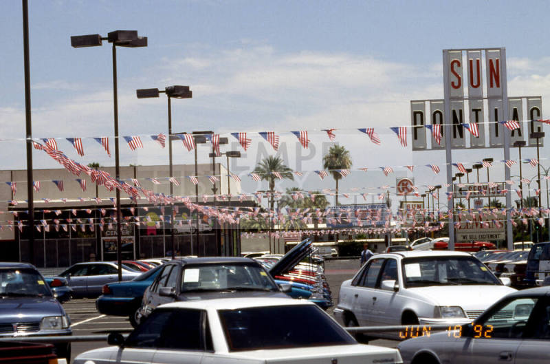 Sun Pontiac car dealership
