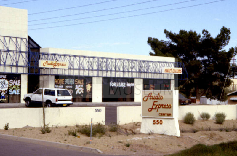 Audio Express Sign- 550 N Scottsdale Rd
