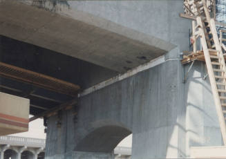 Falsework Removal Span 3 at Pier 3
