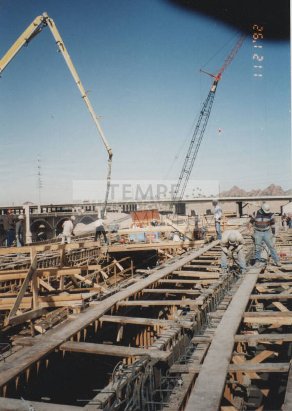Soffit and Web Pour Span 4