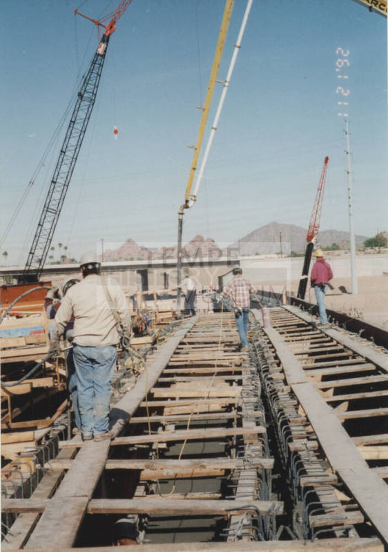 Soffit and Web Pour Span 4