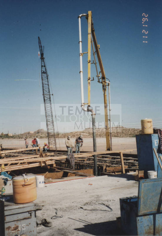 Soffit and Web Pour Span 4