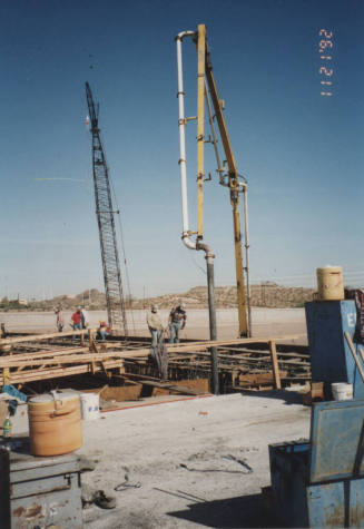 Soffit and Web Pour Span 4