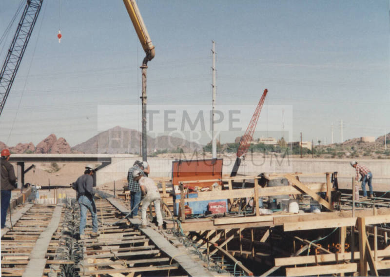 Soffit and Web Pour Span 4