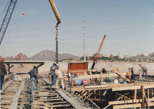 Soffit and Web Pour Span 4