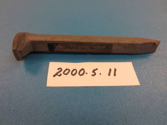 Spike - Railroad, Engraved Plate "Tempe Welcomes Amtrak Sept. 19, 1987"