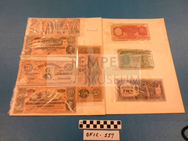 Confederate States of America Currency - Facsimile