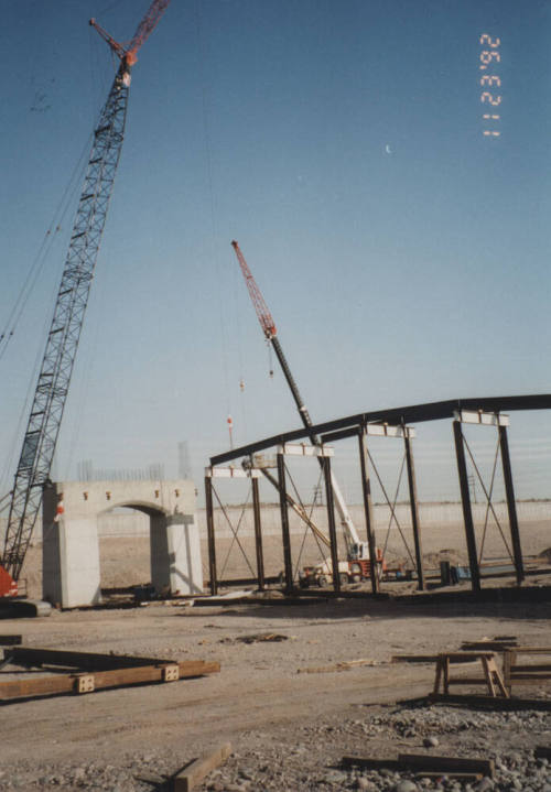 Span #5 Falsework Erections
