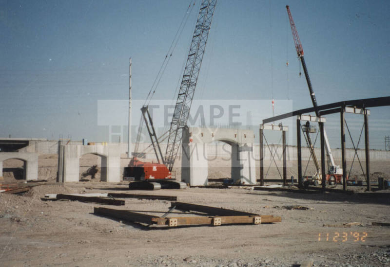 Span 5 Falsework Erections