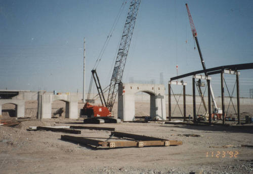 Span 5 Falsework Erections