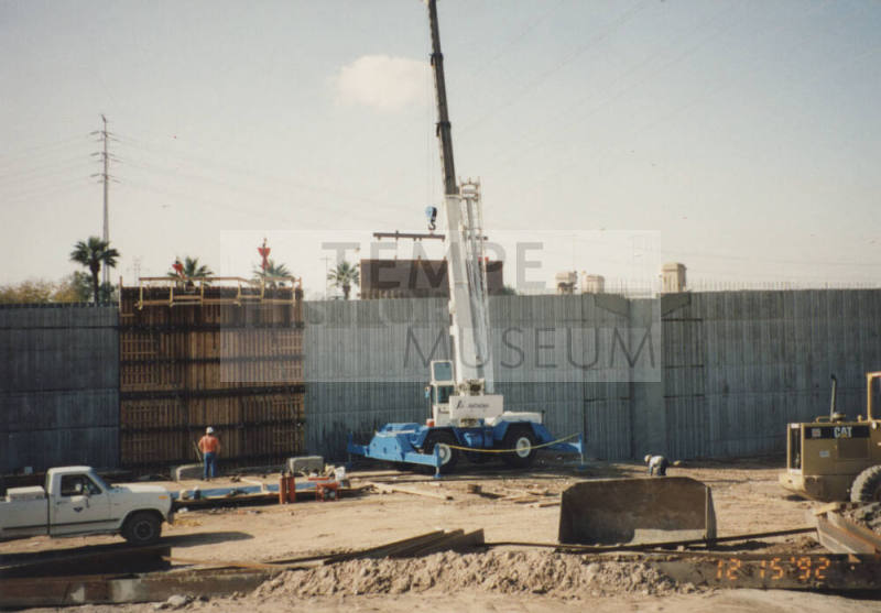 Forming Southeast Retaining Walls and Light Blisters