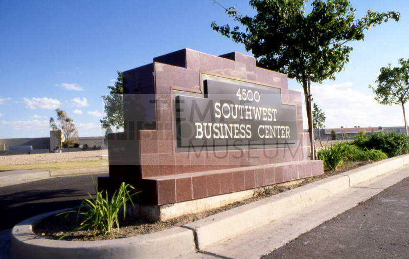 Southwest Business Center Sign, 4500 S. Lakeshore Dr.