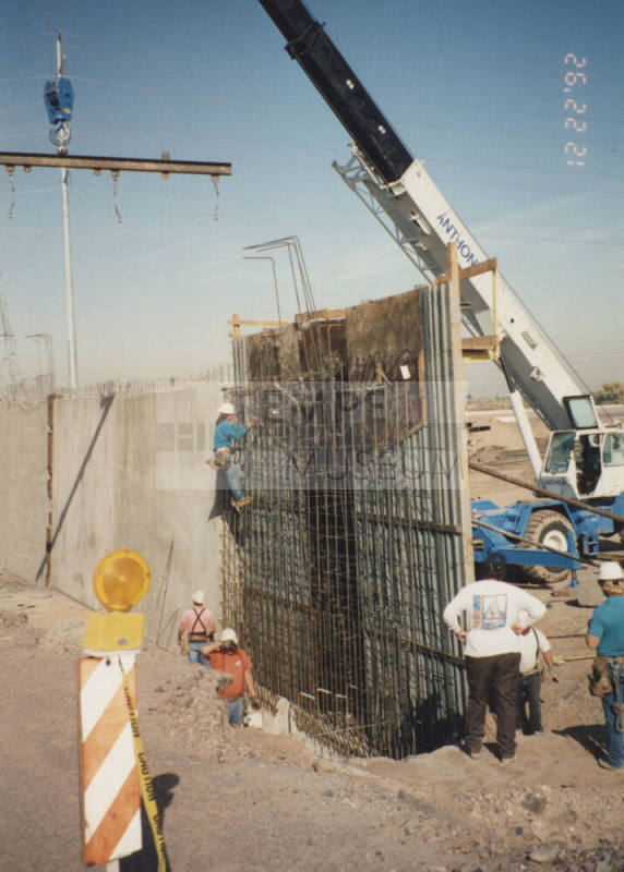 Forming Southeast Retaining Walls and Light Blisters