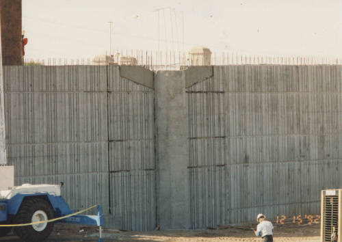 Forming Southeast Retaining Walls and Light Blisters
