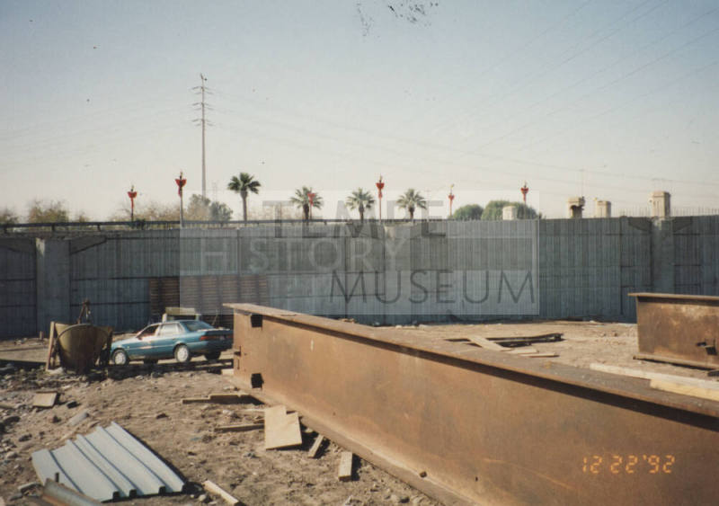 Forming Southeast Retaining Walls and Light Blisters