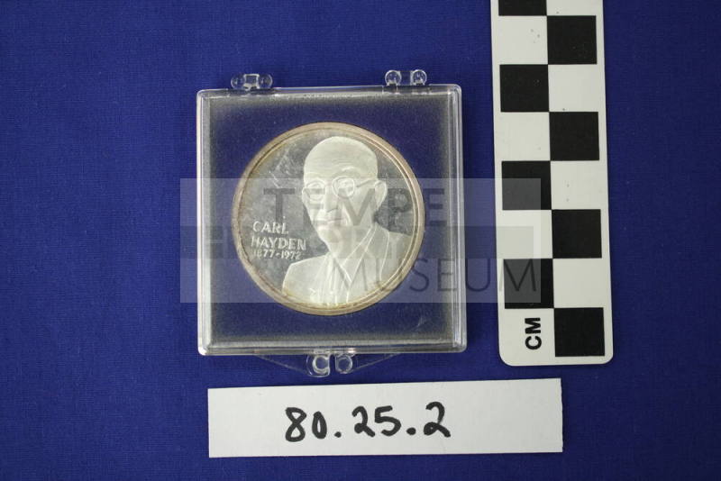 Carl Hayden Commemorative Coin In Case