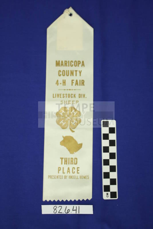 Ribbon - 3rd Place Livestock