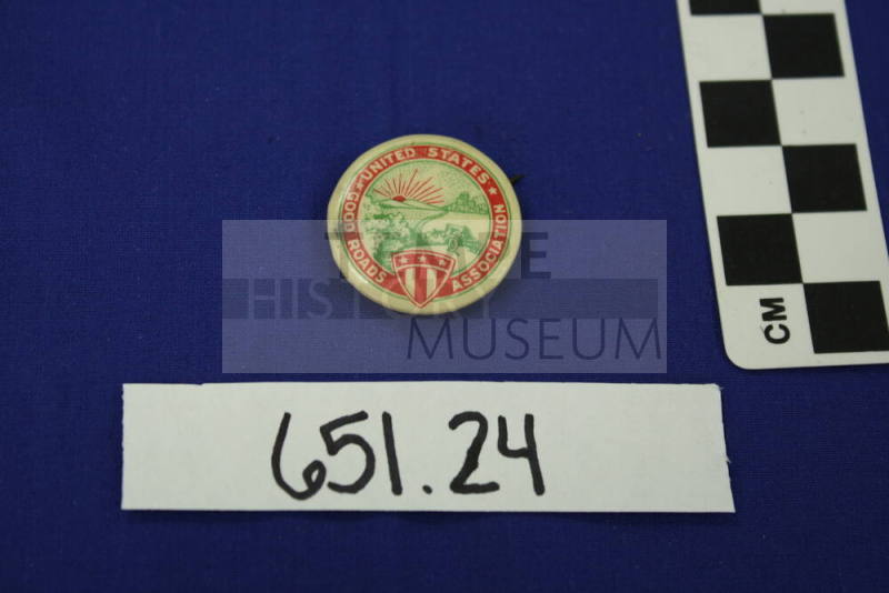 Good Roads Association Badge