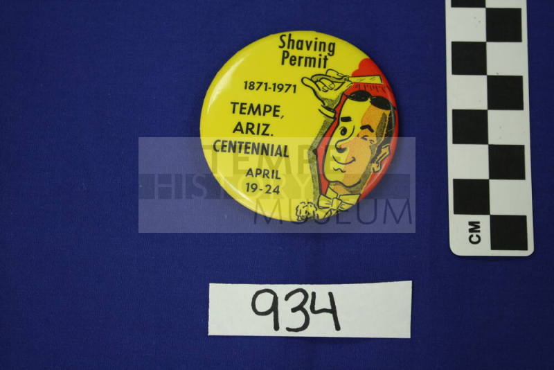 Tempe Centennial Button