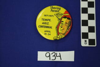 Tempe Centennial Button