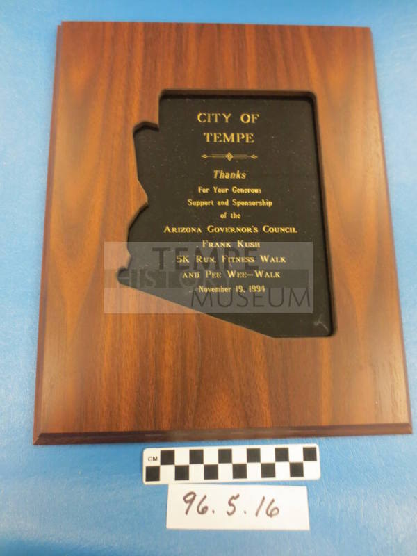 Plaque, Governor's Council