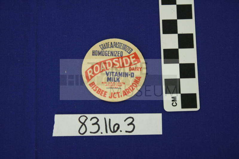 Taylor's Dairy milk bottle cap