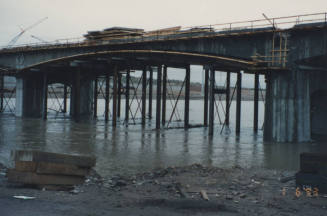 Reinforced Steel Overpass Abut #1