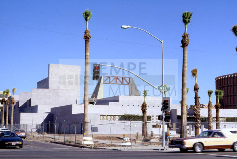 ASU Fine Arts Center under construction