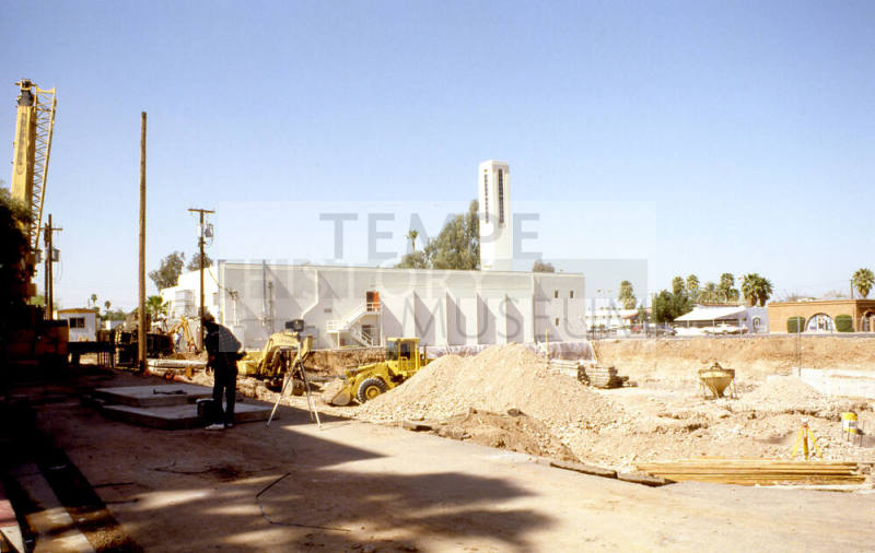 Excavation of Site for ASU College of Architecture Annex