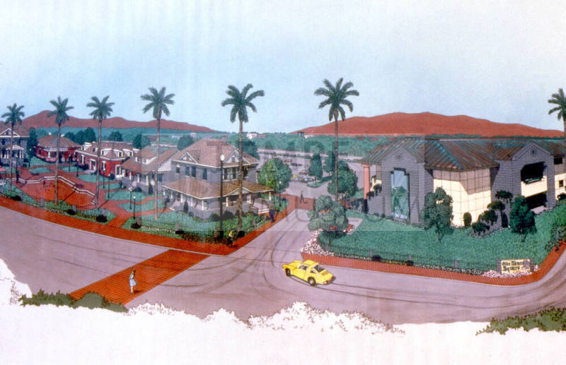Olde Town Square Rendering