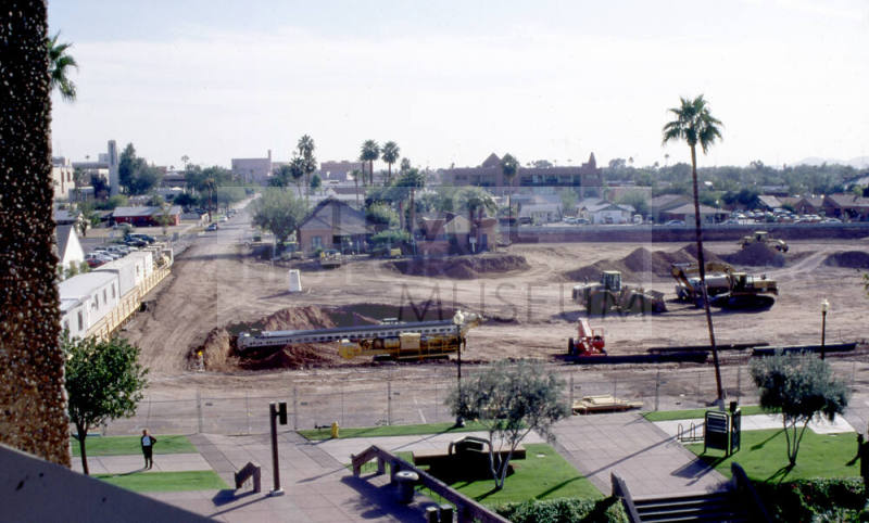 Brickyard site from City Hall