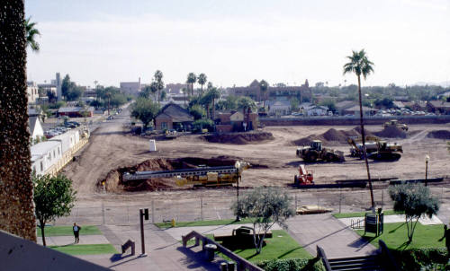 Brickyard site from City Hall