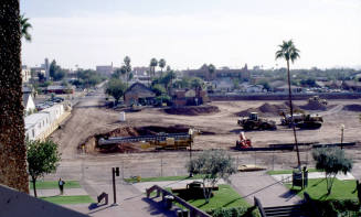 Brickyard site from City Hall