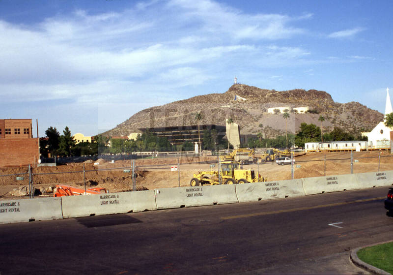 Brickyard site from 7th St.