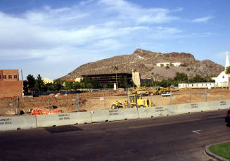 Brickyard site from 7th St.