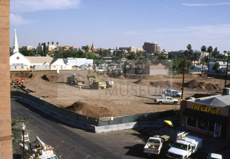 Brickyard site from 6th Street