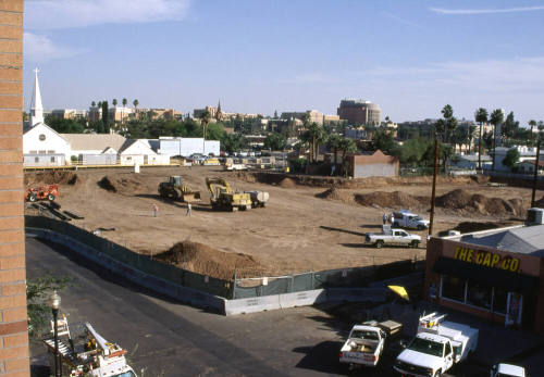 Brickyard site from 6th Street