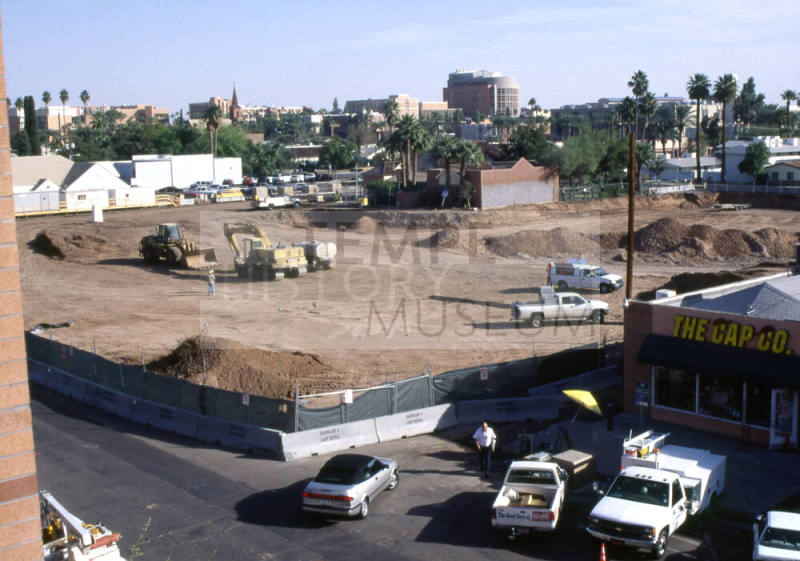 Brickyard site from 6th Street