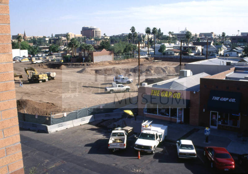 Brickyard site from 6th St.