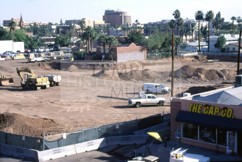 Brickyard site from 6th St.