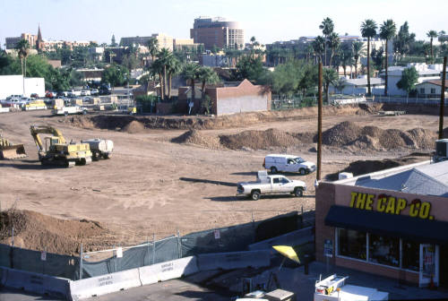 Brickyard site from 6th St.