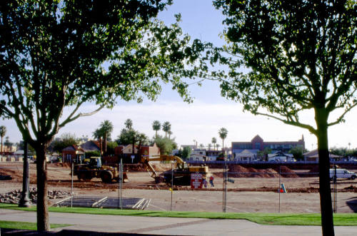 Brickyard construction site