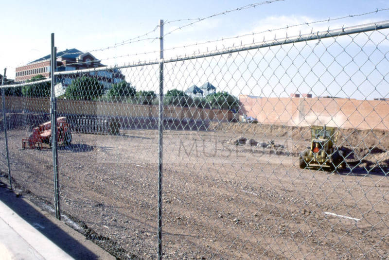 Brickyard construction site from 7th St.