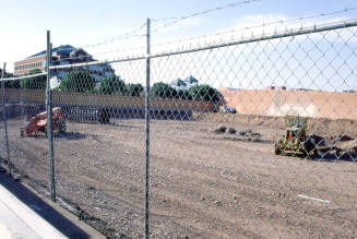 Brickyard construction site from 7th St.
