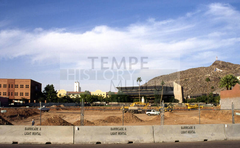 Brickyard construction site at 7th St.